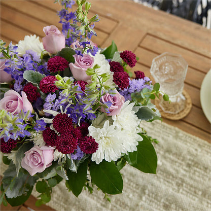 Violet Frost Bouquet –  Alex Floral, Stockton CA
