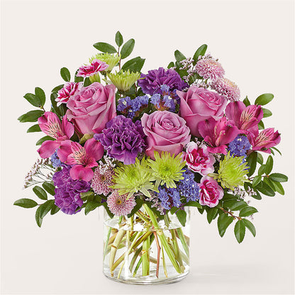 Glass Half Full Bouquet –  Alex Floral, Stockton CA