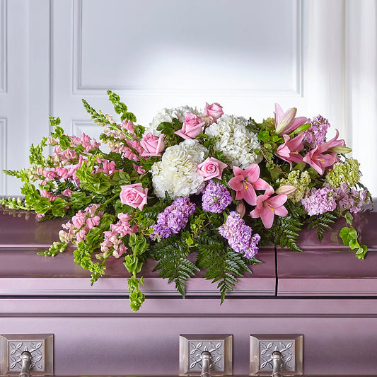 Life's Gratitude Casket Spray –  Alex Floral, Stockton CA