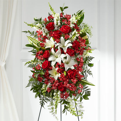 Everlasting Memory Standing Spray –  Alex Floral, Stockton CA
