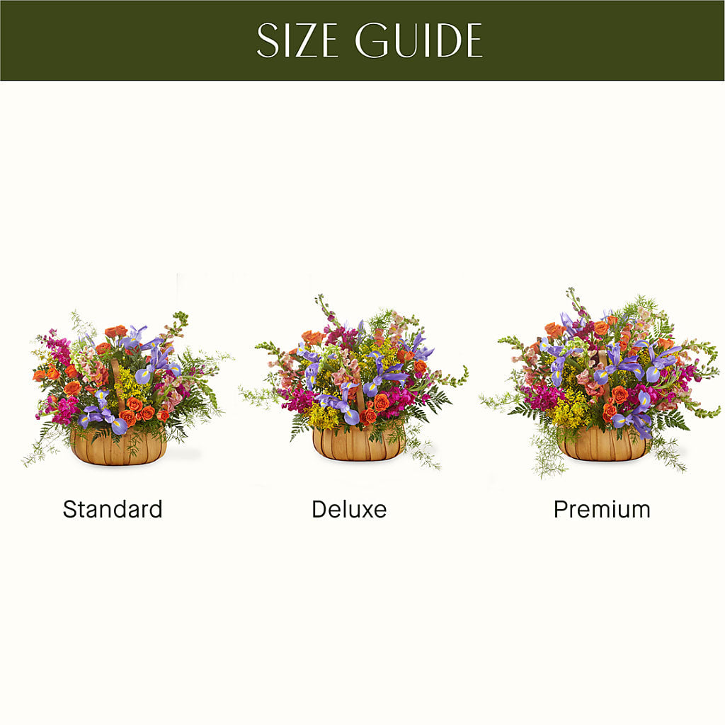 Garden of Life Basket –  Alex Floral, Stockton CA