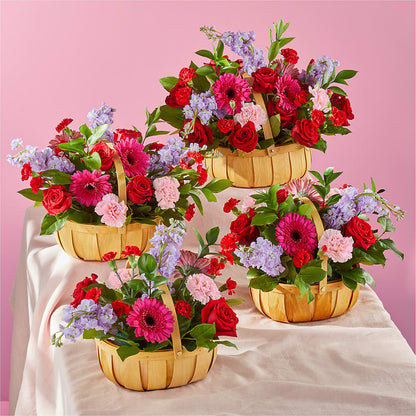 Pink Picnic Basket –  Alex Floral, Stockton CA