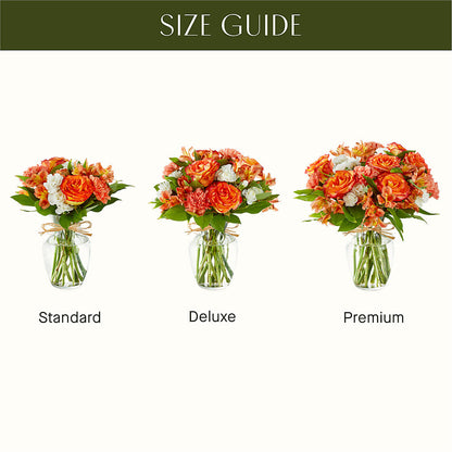 Apricot Glow Bouquet –  Alex Floral, Stockton CA