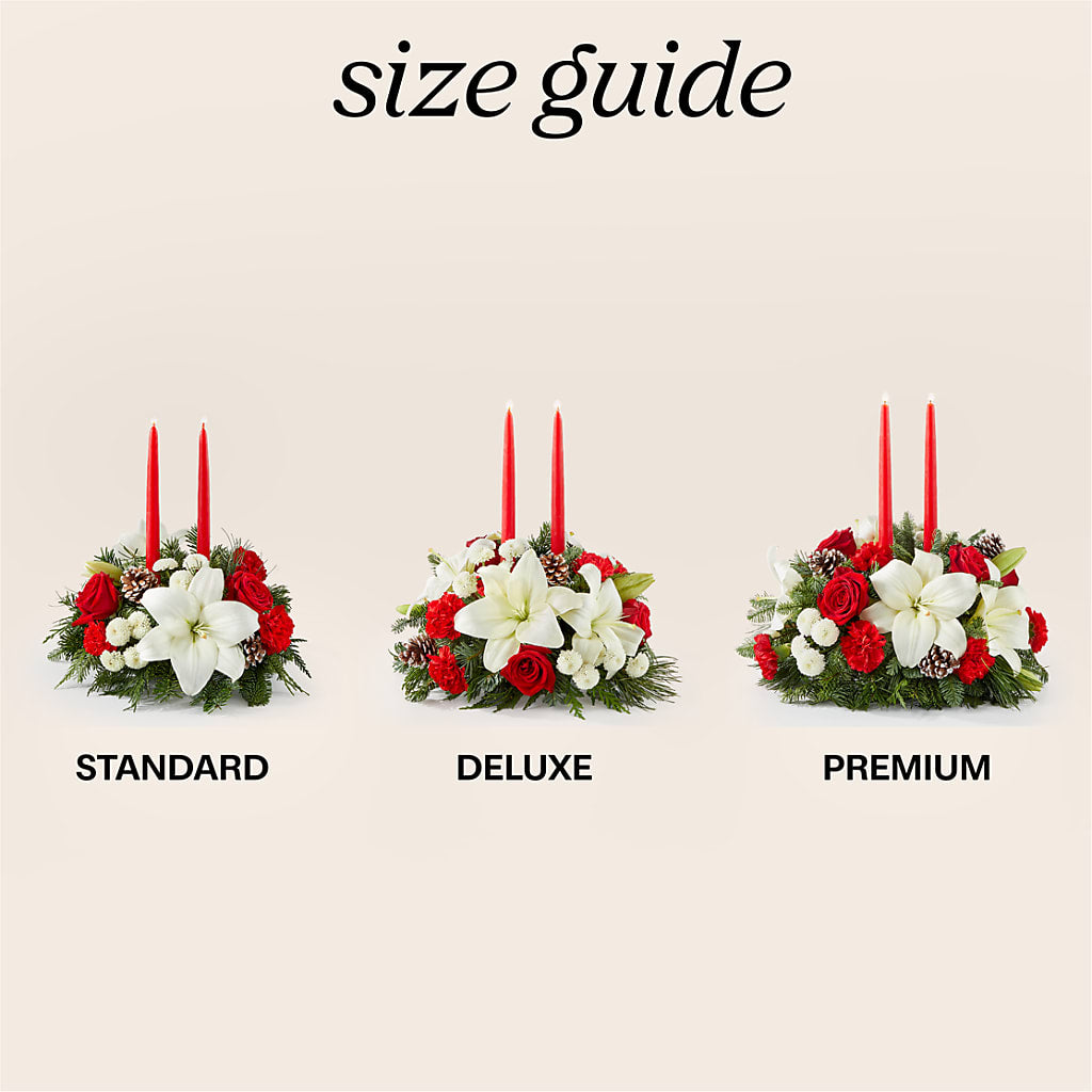 Seasonal Festivities Centerpiece –  Alex Floral, Stockton CA