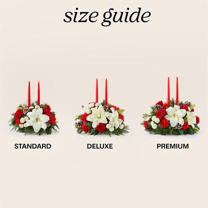 Seasonal Festivities Centerpiece –  Alex Floral, Stockton CA