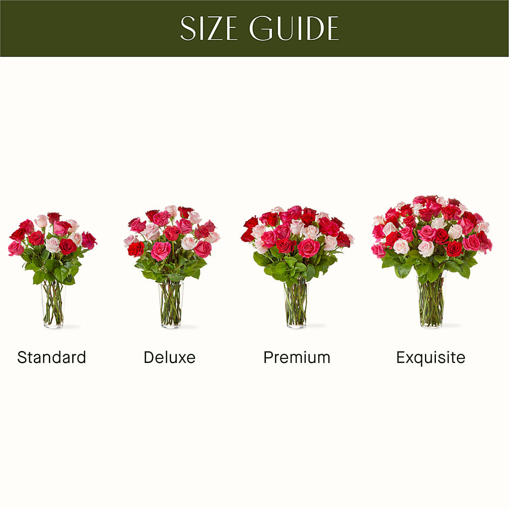 Charming Rose Bouquet –  Alex Floral, Stockton CA