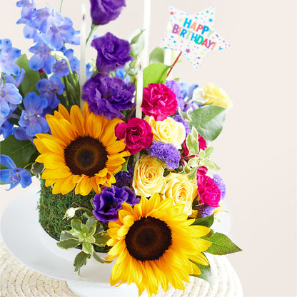 Star of the Day Floral Cake –  Alex Floral, Stockton CA