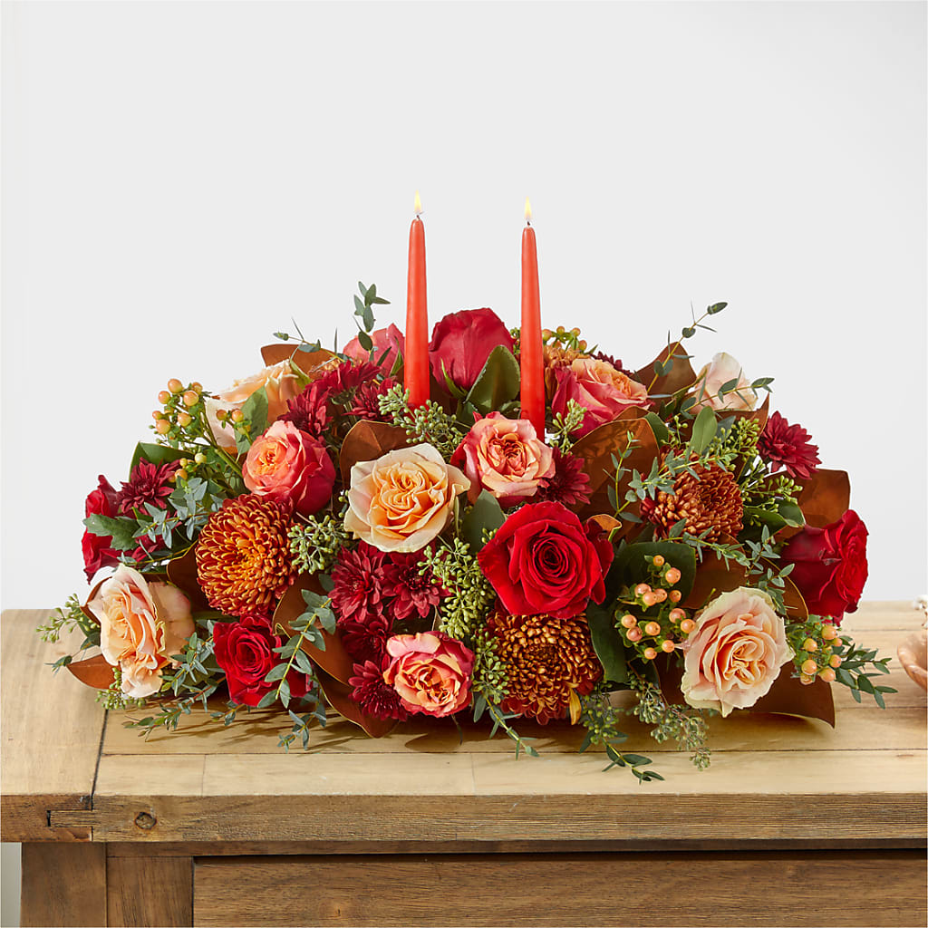Gather Near Centerpiece –  Alex Floral, Stockton CA