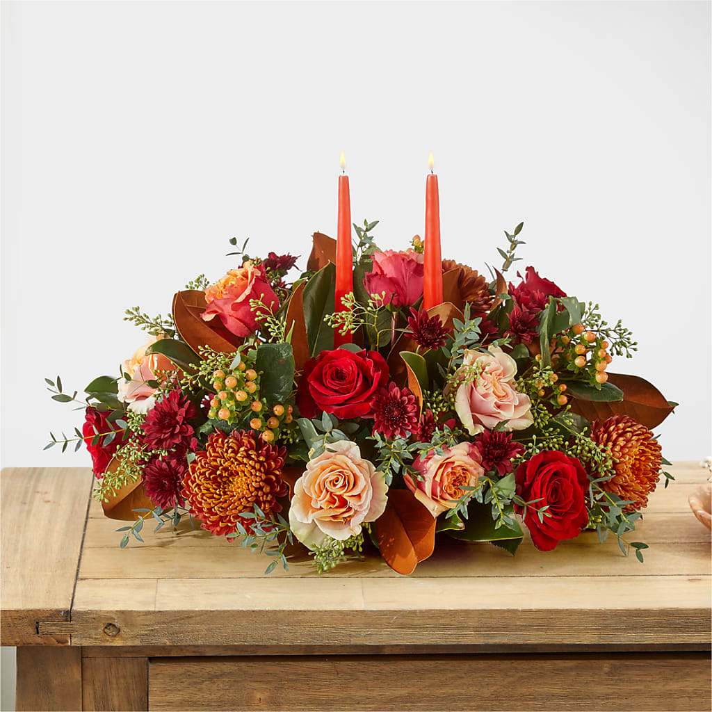 Gather Near Centerpiece –  Alex Floral, Stockton CA
