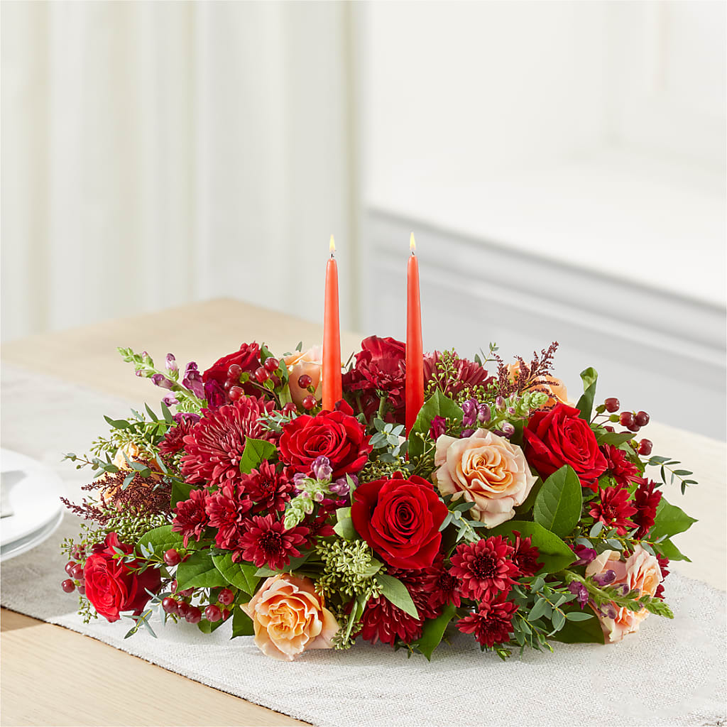 Most Thankful Centerpiece –  Alex Floral, Stockton CA