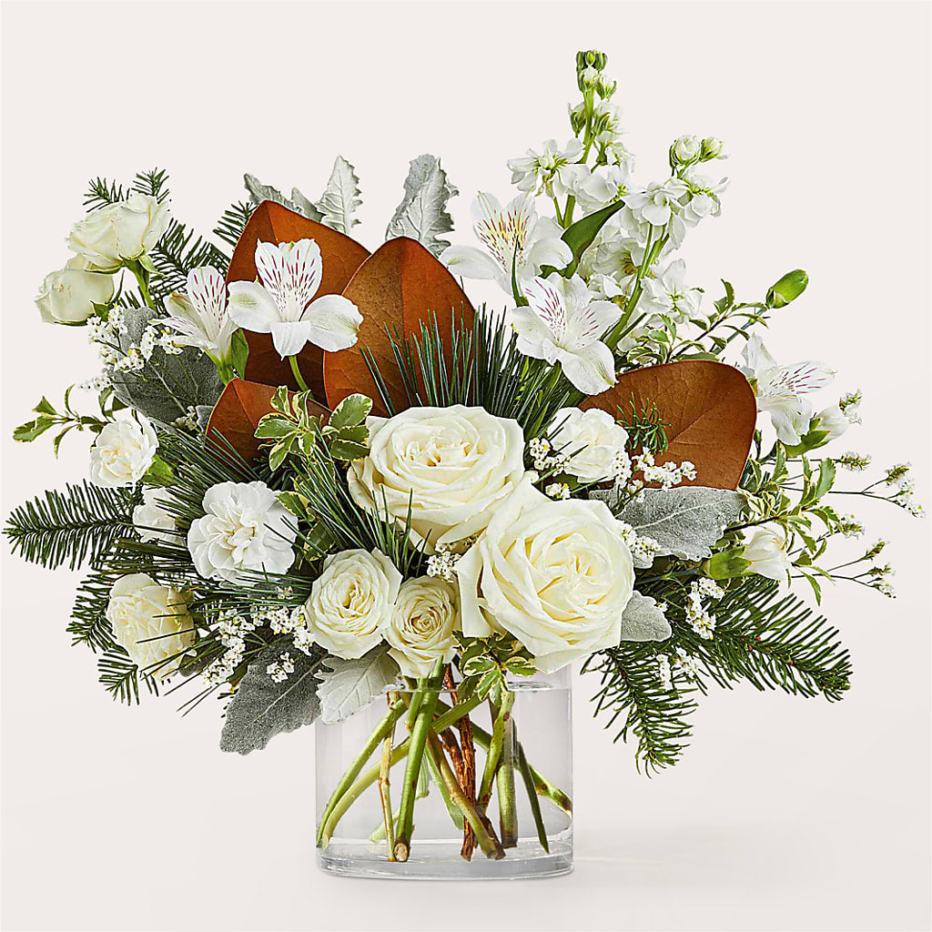Fresh Snowfall Bouquet –  Alex Floral, Stockton CA