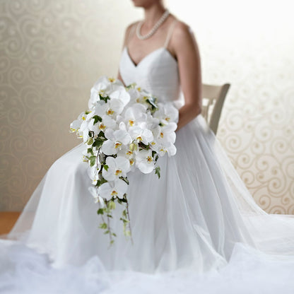 Classic White Bouquet –  Alex Floral, Stockton CA