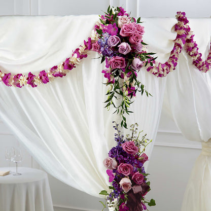 Color & Light Chuppah Decor –  Alex Floral, Stockton CA